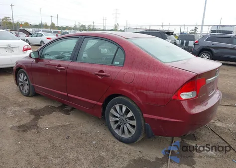 2009 Honda Civic Ex-L z USA, uszkodzony, nr VIN 2HGFA16909H343422